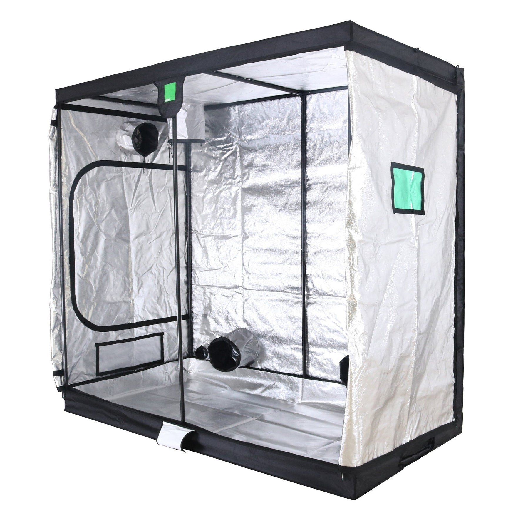 BudBox-Pro Tent 1.2m x 2.4 x 2.2 (XXL Tall) White