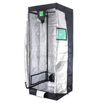 BudBox-Pro Tent 0.75m x 0.75 x 2 (Medium) Silver