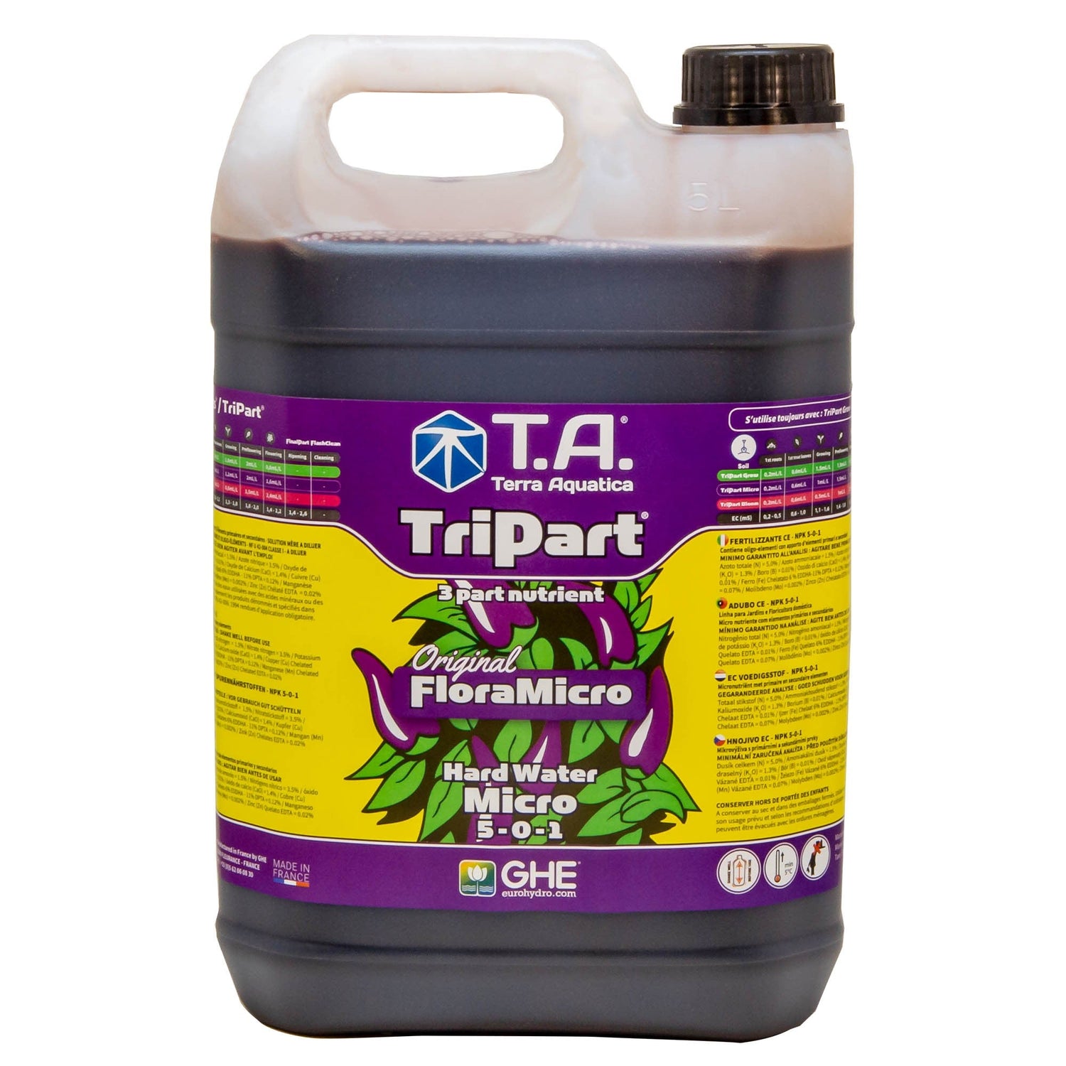 T.A. TriPart Micro HW 5L (GHE Flora Micro)