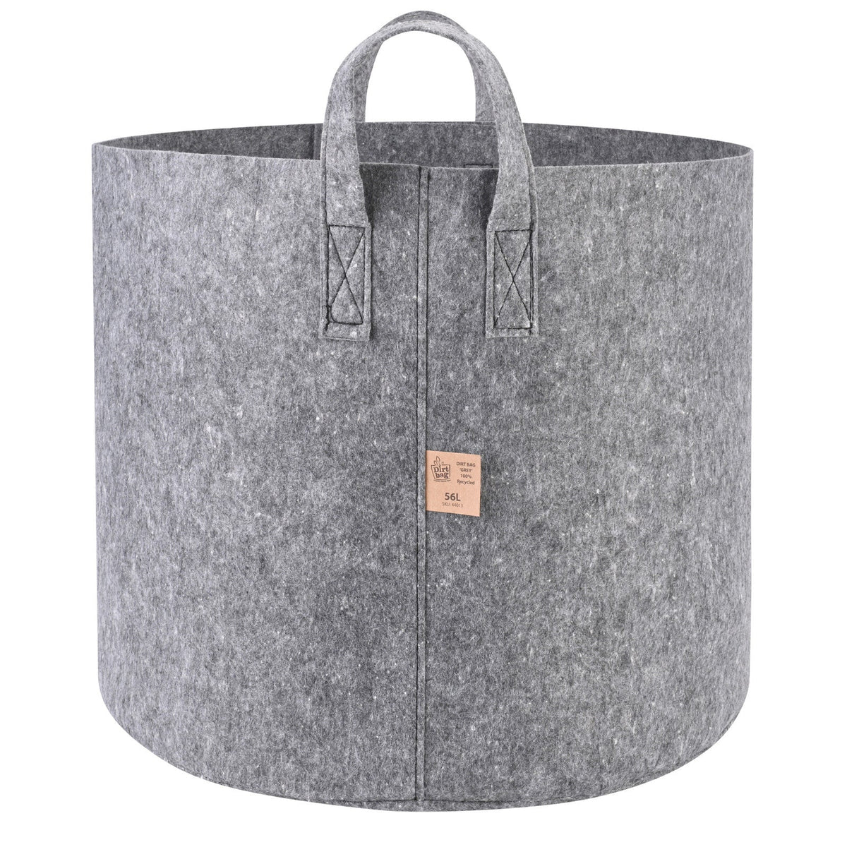 Dirt Bag Grey 56L (100% Recycled Fabric Pot) Pack of Ten