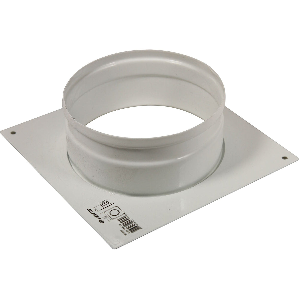 Metal Wall Plate / Flange 250mm (10")