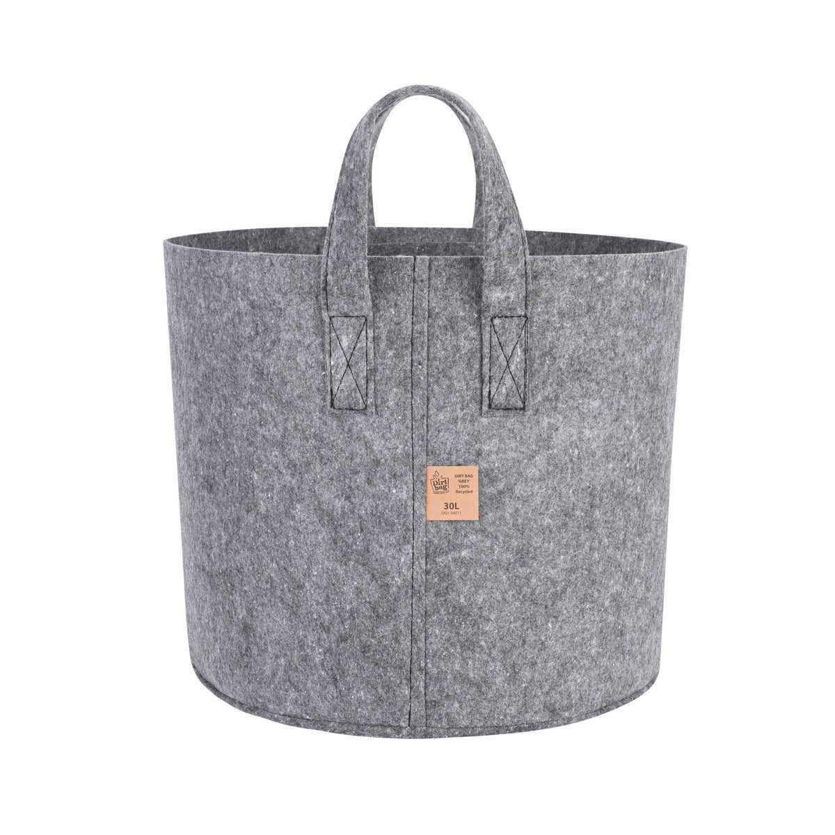 Dirt Bag Grey 30L (100% Recycled Fabric Pot) Pack of Ten