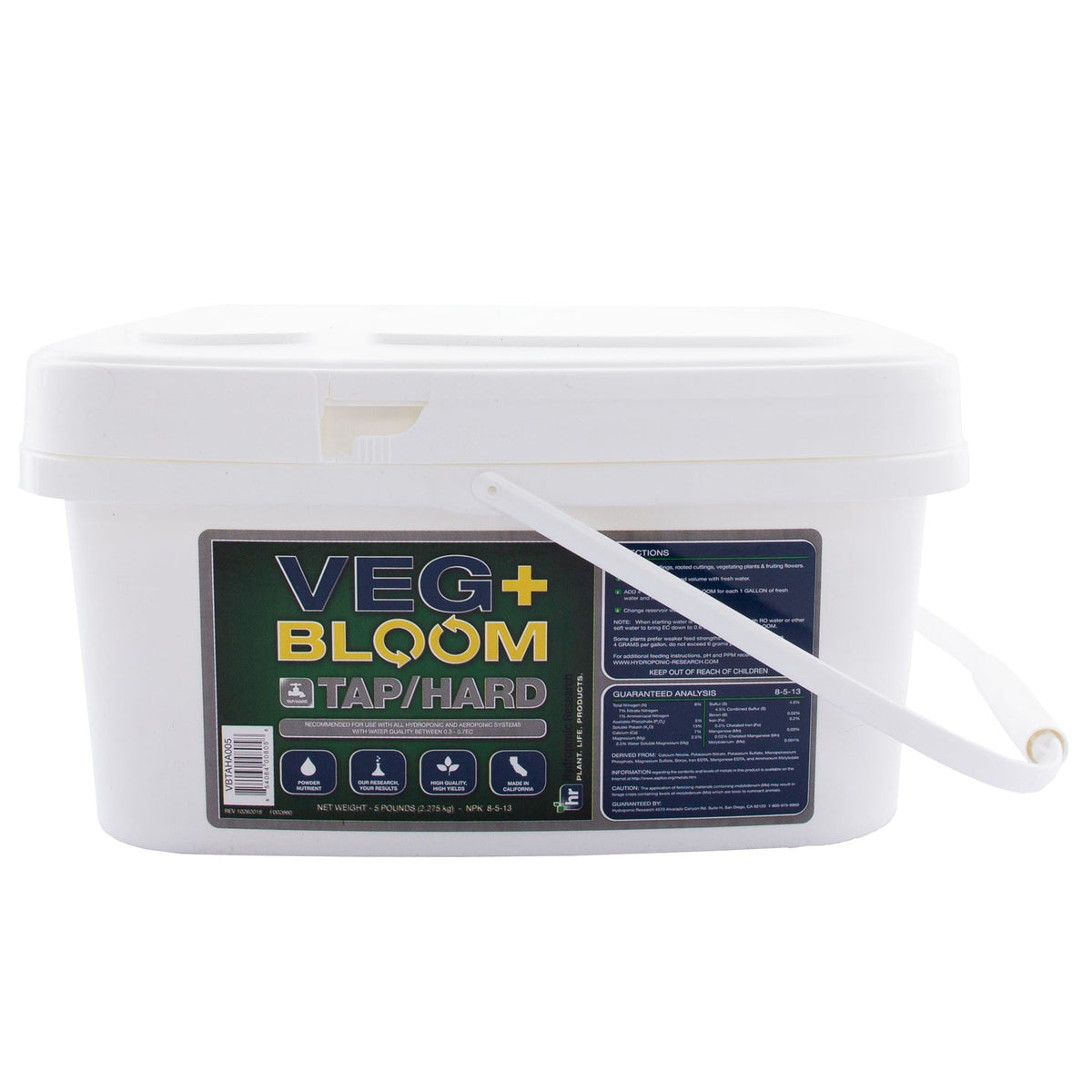 Veg Bloom Tap/Hard Base 2.27kg (5lb)