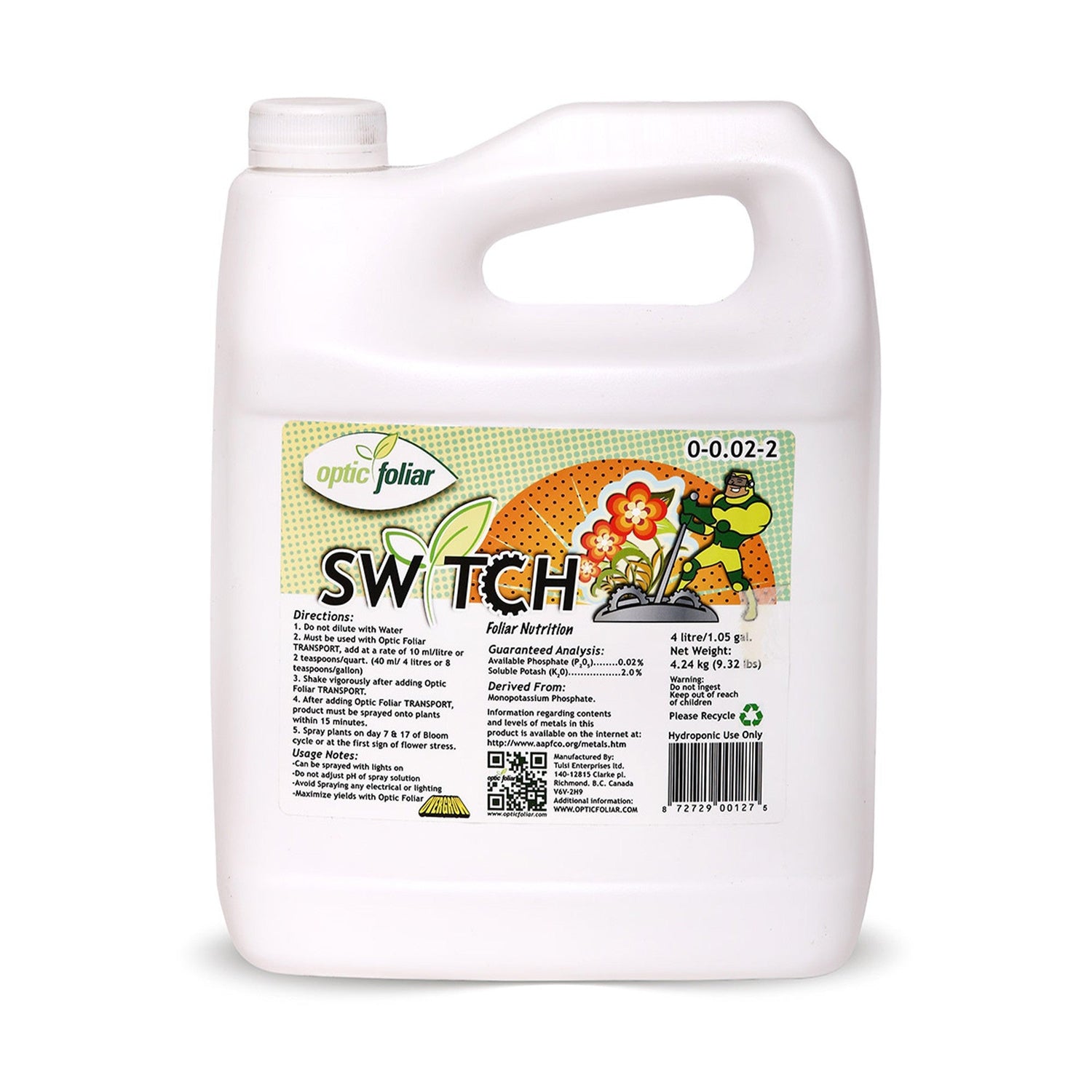 Optic Foliar Switch 10L RTU