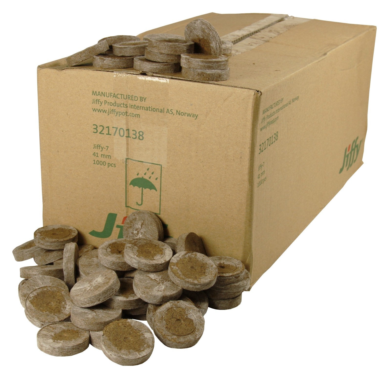 Jiffy 7 Peat Pellets (Box 1,000) 41mm