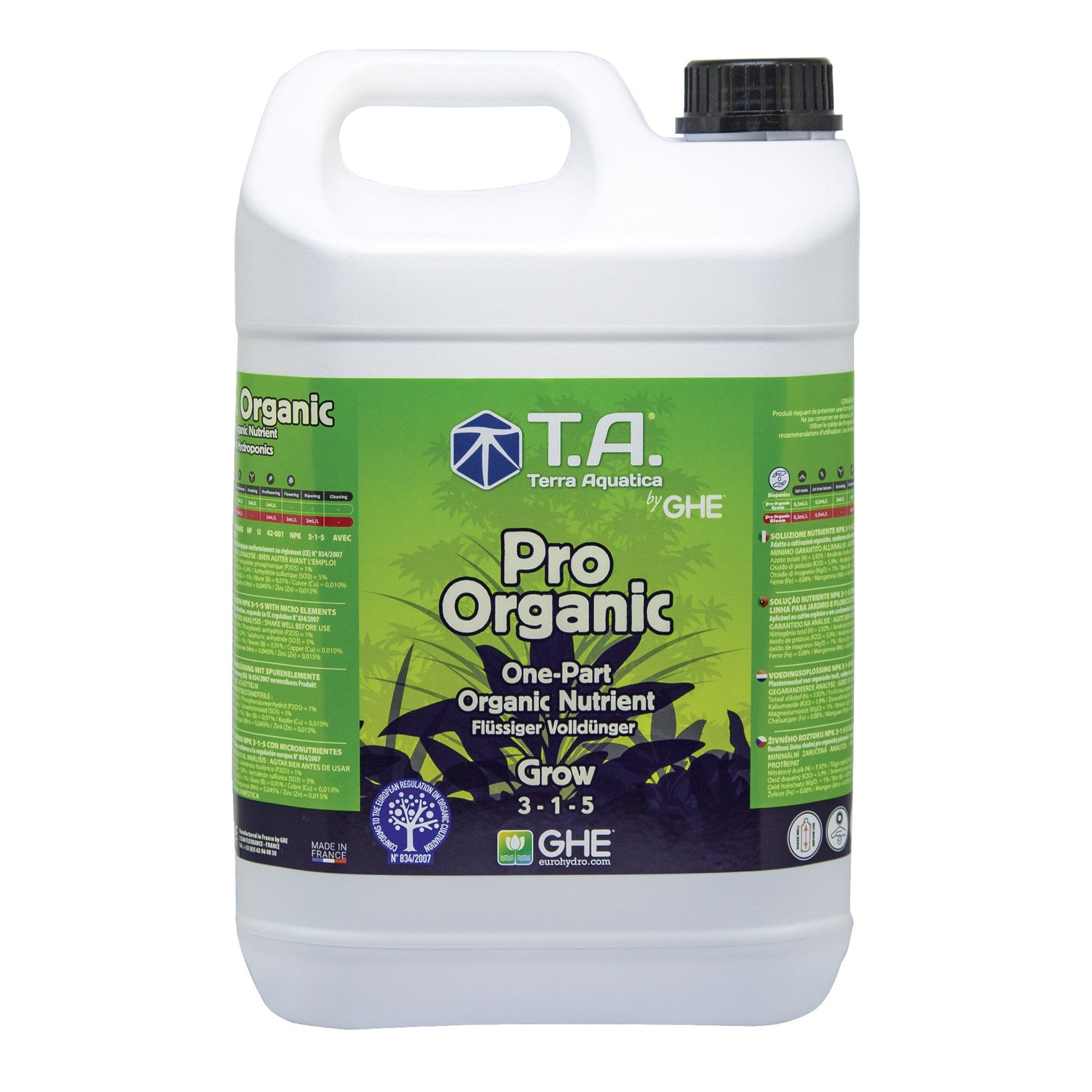 T.A. Pro Organic Grow 5L (GHE GO Thrive)