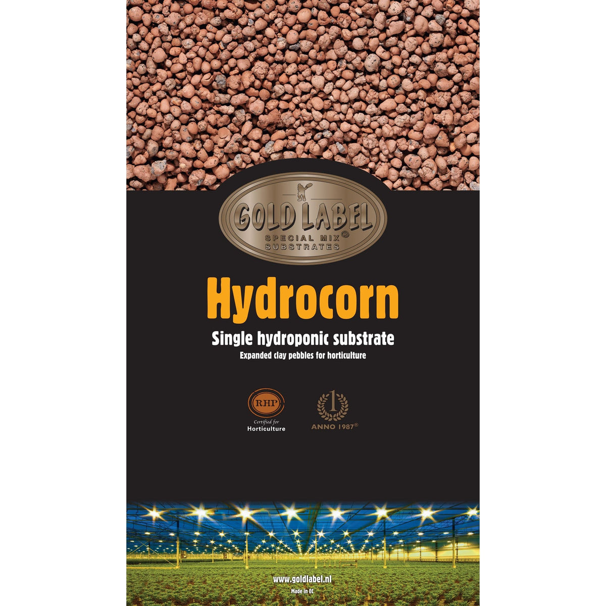 Gold Label Hydrocorn RHP (8-16mm) 45L