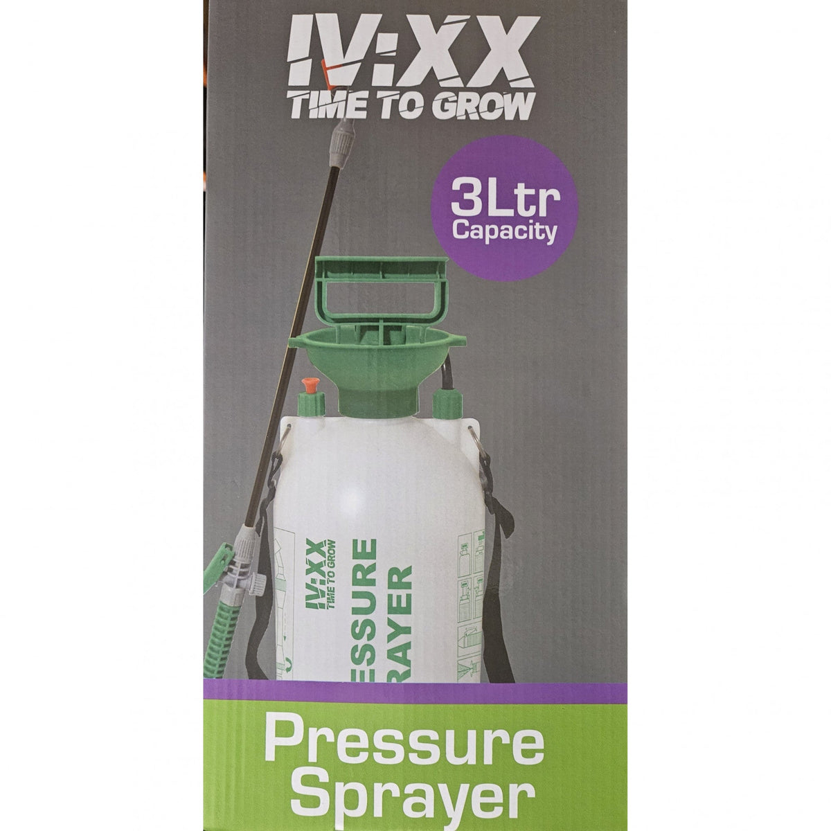 Pressure Sprayer with Lance 3L