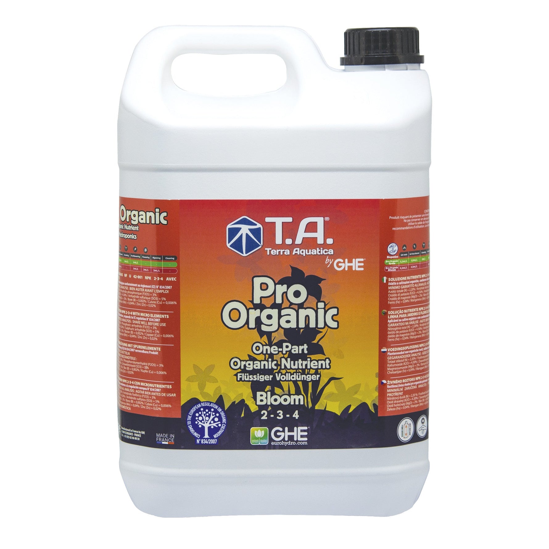 T.A. Pro Organic Bloom 5L (GHE Go Thrive)