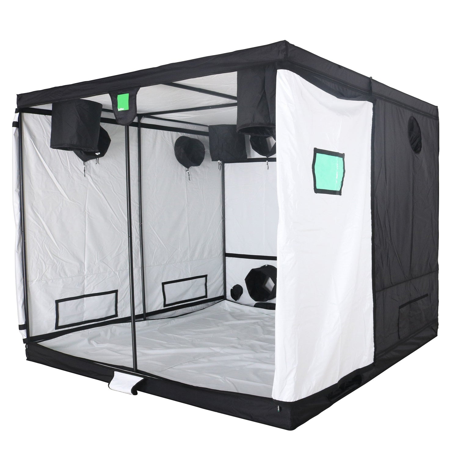 BudBox-Pro Tent 2.4m x 2.4 x 2.0 (Titan Plus) White - (Set)