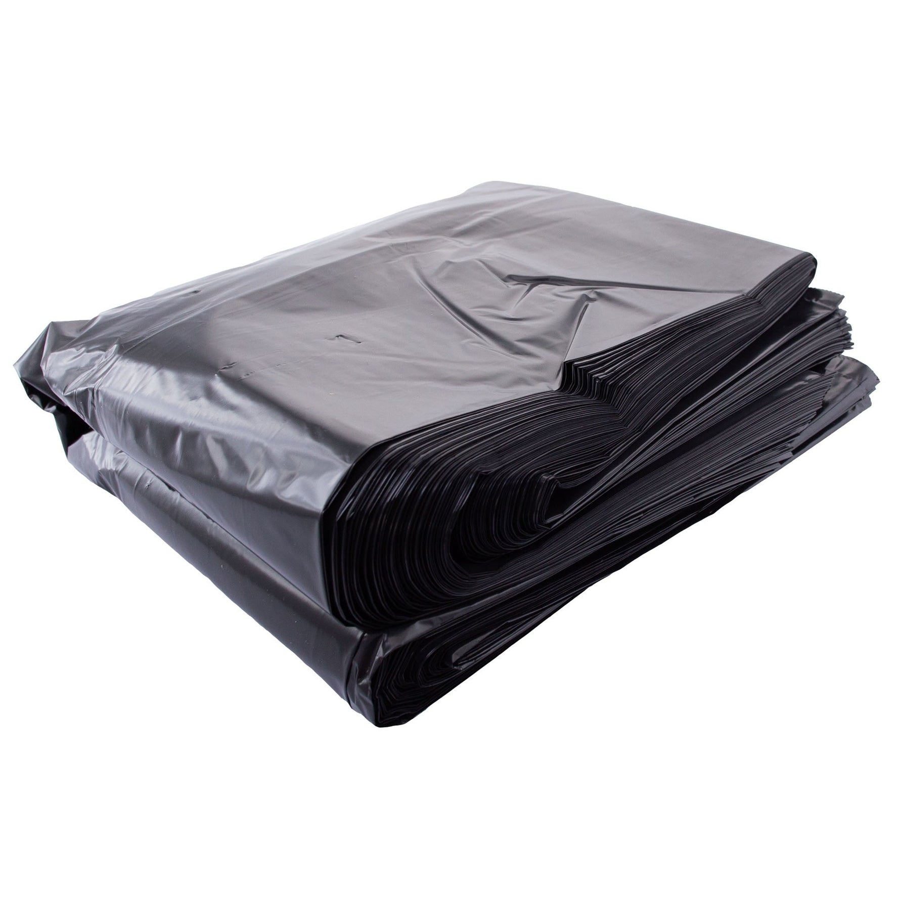 Hurricane Black Bin Bags - 18" X 33" X 39" - 180G - Box of 200