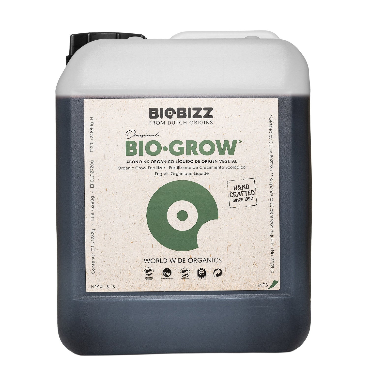 Biobizz Bio Grow 5L