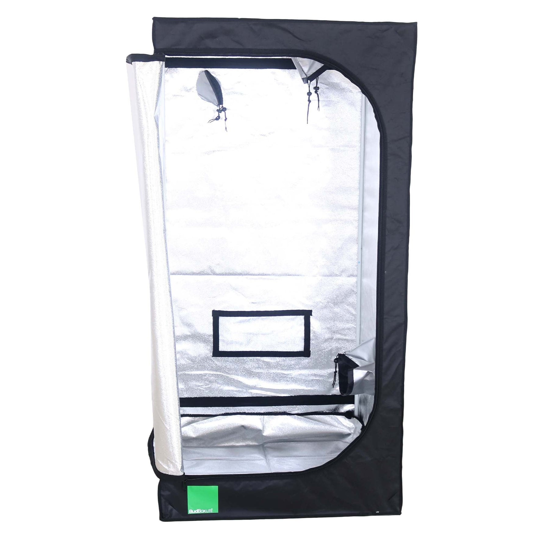 BudBox-Lite Tent 0.8m x 0.8 x 1.6 (D16mm - Plastic CJ) Silver