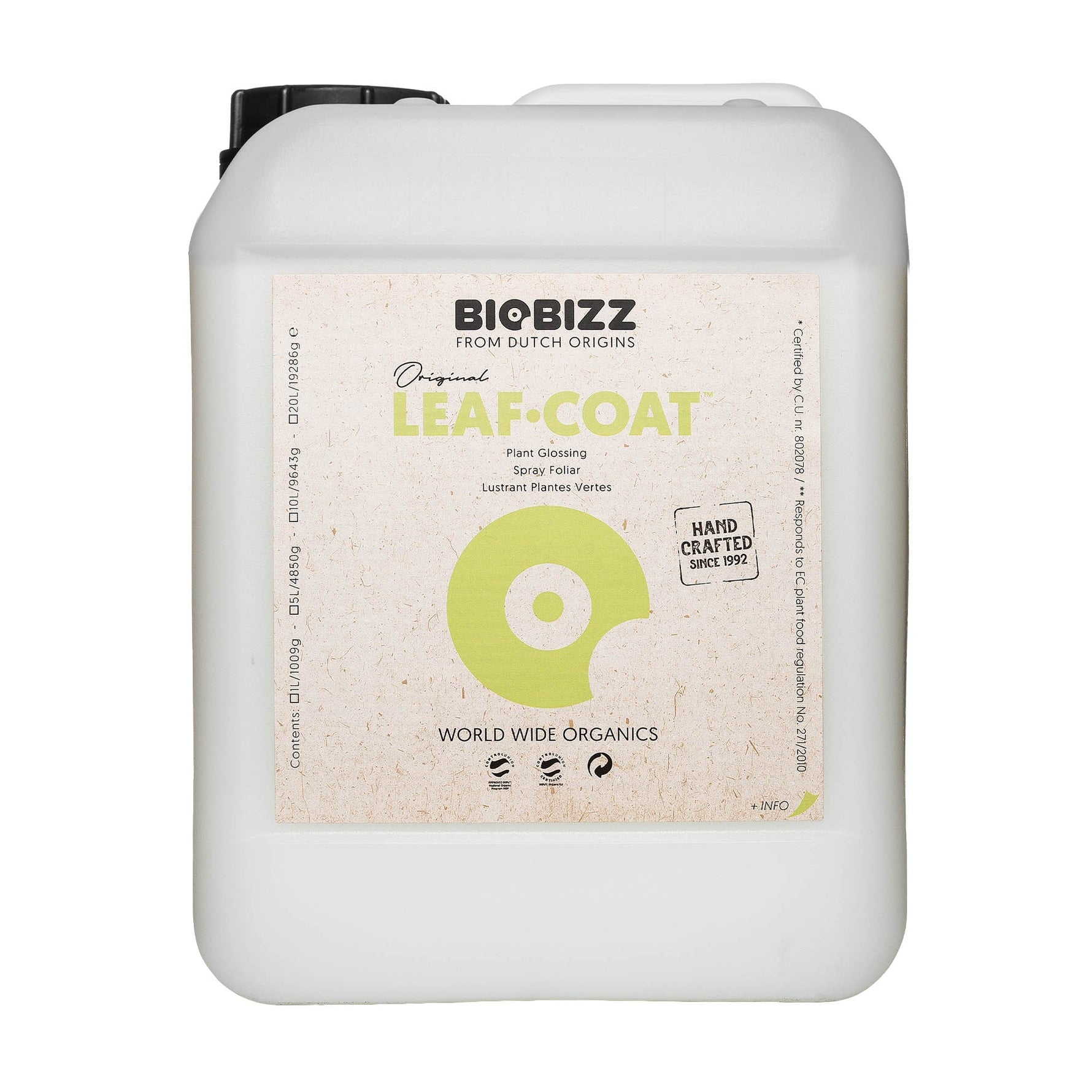 Biobizz Leaf Coat 5L