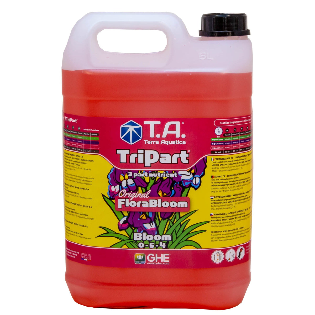 T.A. TriPart Bloom 5L (GHE Flora Bloom)