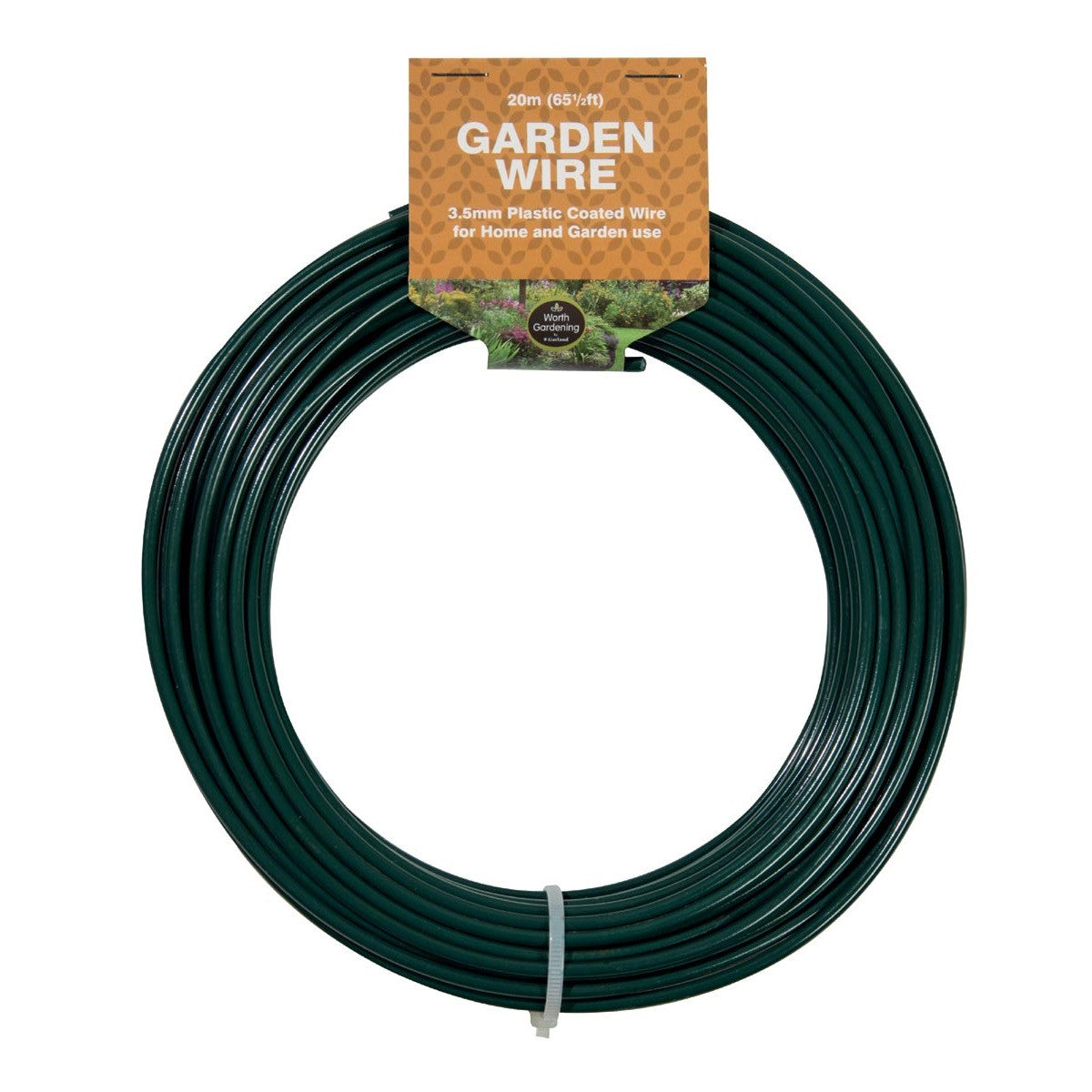 Garland 20m Garden Wire 3.5mm Plastic Coated