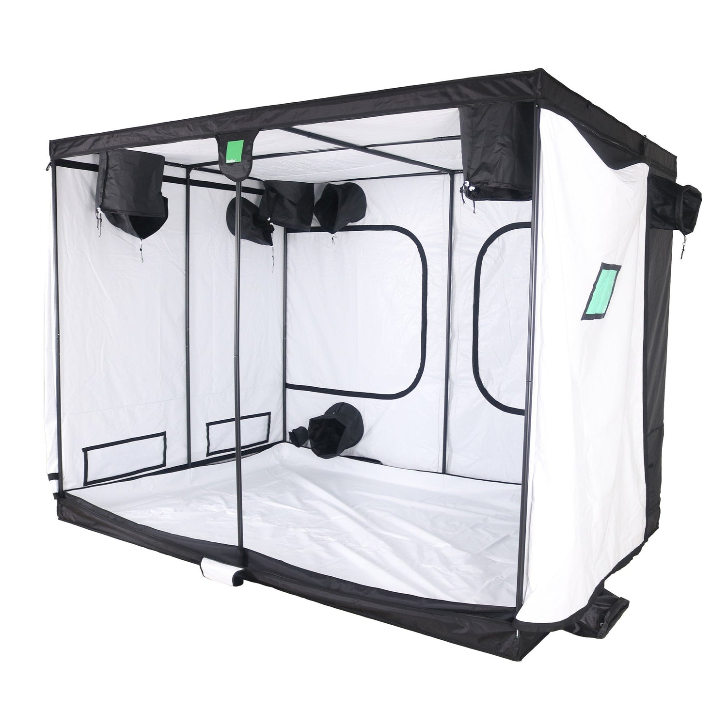 BudBox-Pro Tent 2.0m x 3.0 x 2.2 (Titan 1 plus Tall) White (Set)